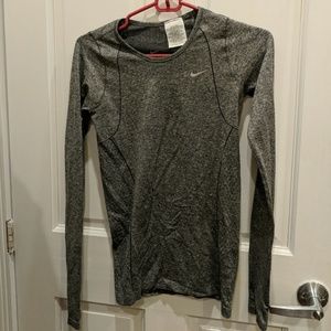 Nike Long Sleeve Dri Fit Training Shirt